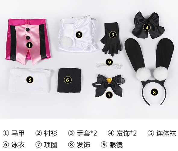 FGO Light Koyanskaya Cosplay Costume Carnival Halloween Christmas Party Clothing