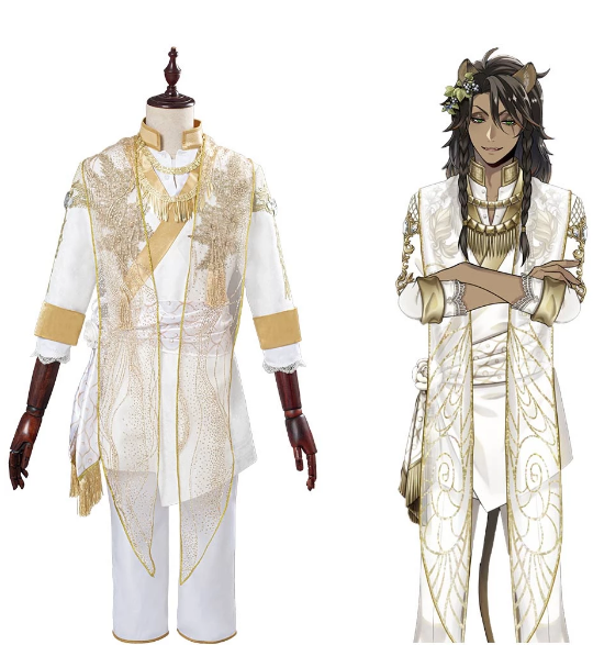 Twisted-Wonderland Leona Kingscholar Cosplay Costume Carnival Halloween Christmas Party Clothing