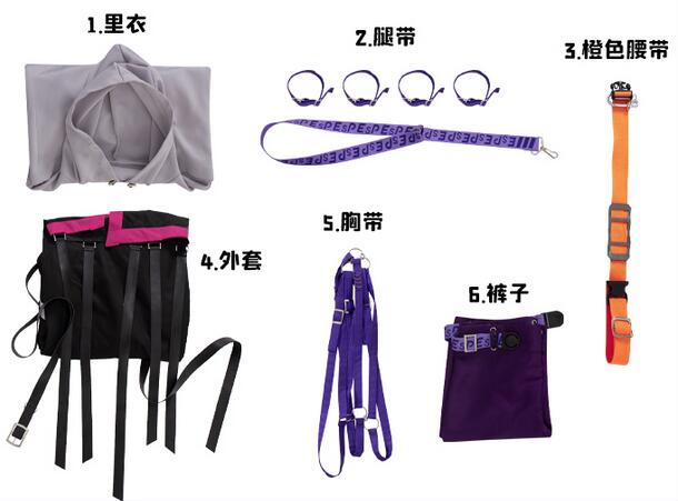 Vtuber Nijisanji Uki Violeta Handsome Uniform Cosplay Costume Halloween Activity Party Role Play Outfit