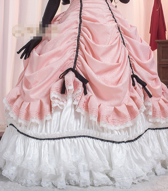 CoCos-SSS Anime Black Butler Ciel Robin Cosplay Costume Anime Cos Black Butler Cosplay Ciel Lolita Girl Cosplay Dress and Wig