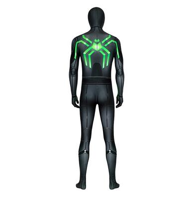 Movie Spider Man PS4 Cosplay Costume Spiderman Stealth Big Time Suit Adult Bodysuit 3D Printed Stretch Suit Halloween Cosplay
