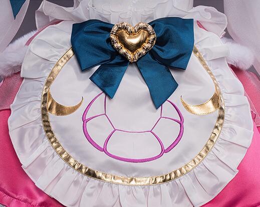 【Only L.2XL.3XL】 LOL Soraka Maid Soraka Cosplay Costume Game League of Legends Cafe Cuties Soraka Maid Cosplay Maid Dress
