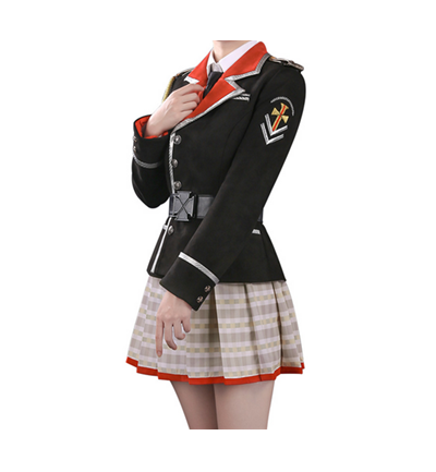 Anime Song Time Project Gloria Vella Cosplay Costume Coat Skirt Wig Daily Women Carnival Party Uniform Brand New