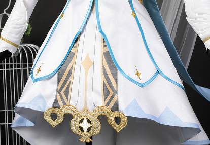 Game Genshin Impact Lumine Cosplay Costume Women Suit Lumine Costume Genshin Impact Cosplay Girl Lolita Dress Fancy Outfit