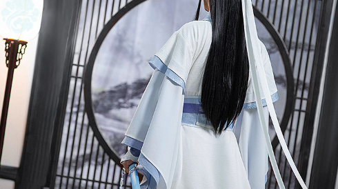 DokiDoki-SR Anime Dao Mo To Shi Shounen Lan Wang Ji Cosplay Costume Mo Dao Zu Shi Cosplay Anime Teenager Lan WangJi Costume Men