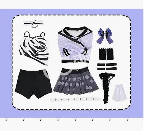 Sarah Kazuno Cosplay Costume Women Men Festival Outfit Halloween Christmas Carnival Party