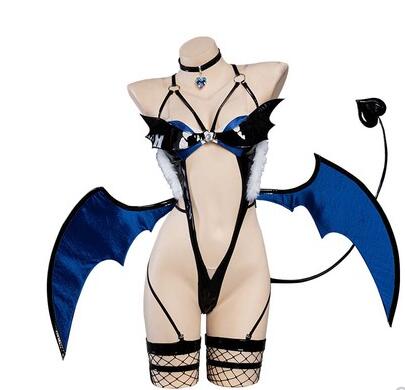 NSFW 18+ Genshin Impact Fanart Succubus Ganyu Cosplay Costume Sexy Cos Outfit