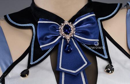 Maid Eula Costume Exclusive Game Genshin Impact Cosplay Eula Maid Dress Costume Halloween Carnival Outfit