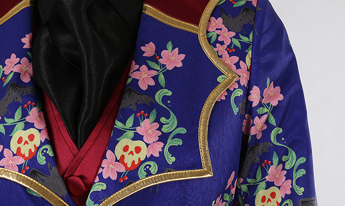 2020 New! Twisted Wonderland Pomefiore Vil Rook Epel Halloween Costume Cos Suit H