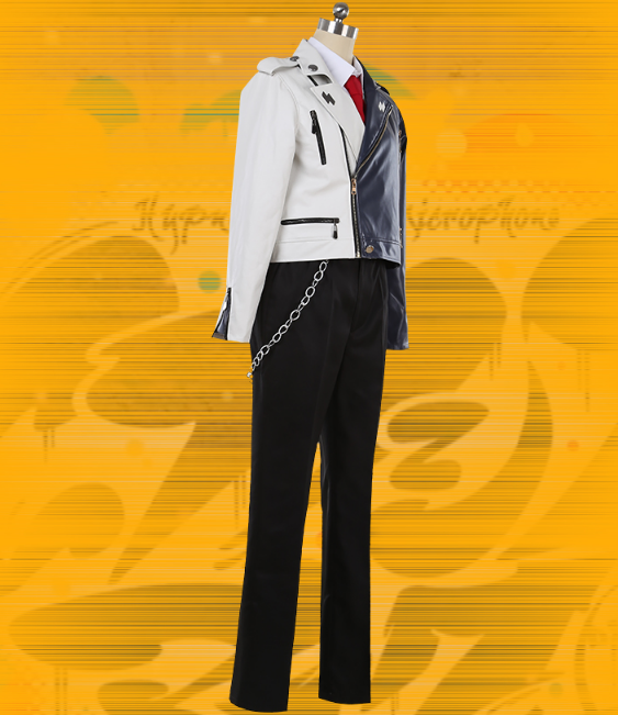 Game Division Rap Battle Amaguni Hitoya Cosplay Costume D.R.B Cosplay Suit Coat Shirt Pants Halloween Party Uniforms Custom Made
