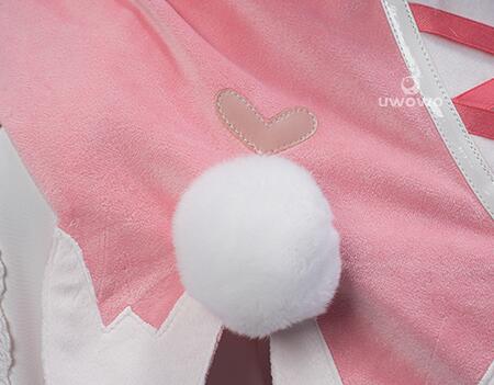 Genshin Impact Fanart Cosplay Venti Cosplay Costume Cute Bunny Outifit Cosplay Outfit