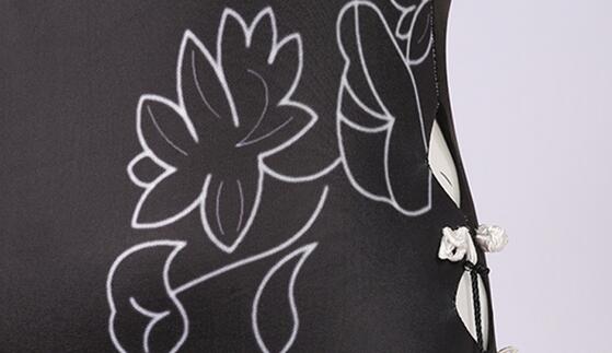 Arknights Blacknight Summer Flowers FA641 Swimsuit Sexy Lovely Uniform Cosplay Costume Party Outfit Women