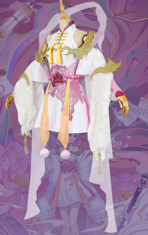 Brand New Anime Game King Of Glory Chang E Cosplay Costume Dress Sleeves Glovse Daily Carnival Party Festival Uniform Gift