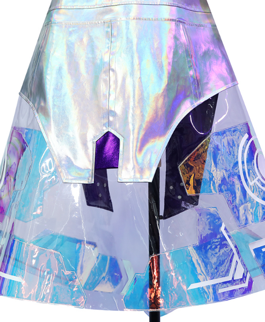 Game King Of Glory Jia Luo Cos Costume Kpl New Skin Sirius Light Tracer Halloween Party Women's Anime Cosplay Birthday Gift