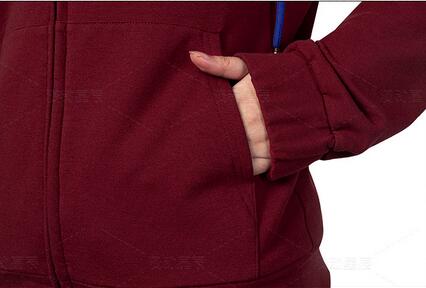 Scarlet Witch Hoodie in Wanda Vision Cosplay Costume Zip Up Jacket Coat Halloween Carnival Suit