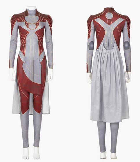 Eternals Makkari Cosplay Costume Superhero Cosplay Jumpsuit with Shoes Full Set Bodysuit Adult Women Anime Halloween Costume