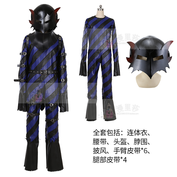 The Animation Akechi Goro Cosplay Costume Carnival Halloween Christmas Party Clothing
