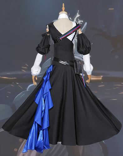 Game Arknights Cosplay Specter the Unchained Costume Women Fancy Dress Party Suit With Hat Halloween Carnival Uniforms