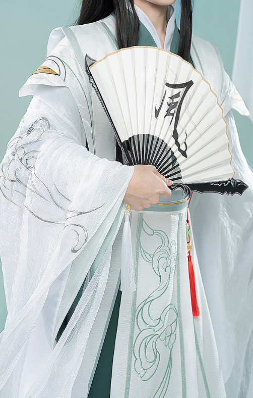 COS-HoHo Anime Heaven Official’s Blessing ShiQingXuan Tian Guan Ci Fu Handsome Ancient Uniform Cosplay Costume Men Party Suit