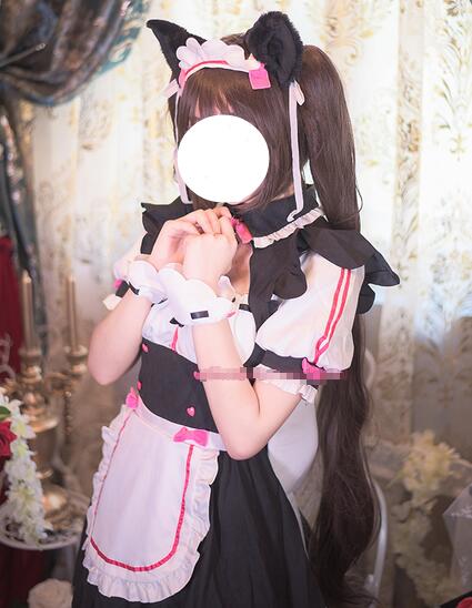 NEKOPARA Cosplay Chocola Maid Dress Costume Anime Game Chocola Vanilla Cat Neko Girl Women Outfits