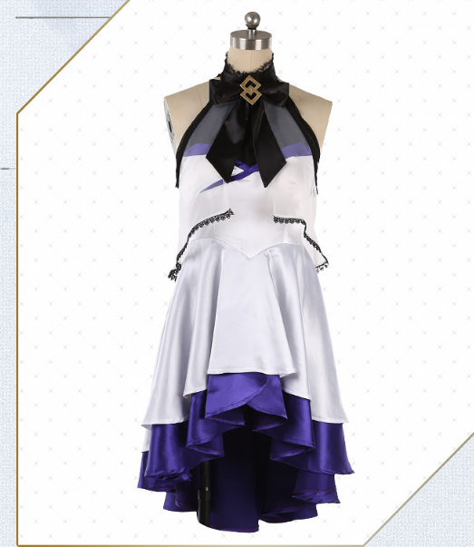 Unisex Anime Cos Fate Grand Order Mash Kyrielight Cosplay Costumes Halloween Christmas Party Sets Uniform Suits