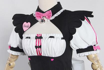 NEKOPARA Cosplay Chocola Maid Dress Costume Anime Game Chocola Vanilla Cat Neko Girl Women Outfits