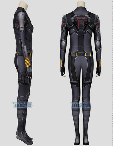 2021 Newest Superheroine Halloween Cosplay Captain Natalia Yelena Printing Jumpsuit Sexy Widow Costume Natasha Sexy Bodysuit