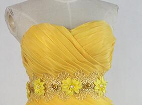 Moive Belle Princess Cosplay Costume Yellow Top Dress For Adults Women Girls Can Be Custom Made