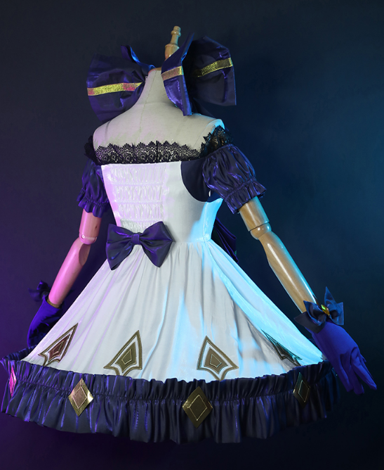 LOL Gwen Cosplay Costume League of Legends The Hallowed Seamstress Battle Lolita Dress Gorgeous