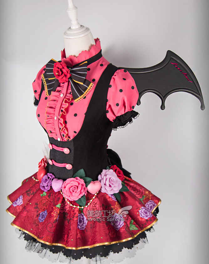 Love live!! cosplay Sonoda Umi cos Anime cartoon Halloween party female Little Devil awakening cosplay Witch costume