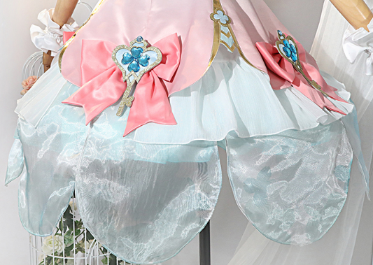 Honor Of Kings Yao Magical Girl Four-leaf Clover Prayer Cosplay Costume Female Cosplay Props Performance Party Birthday Gift