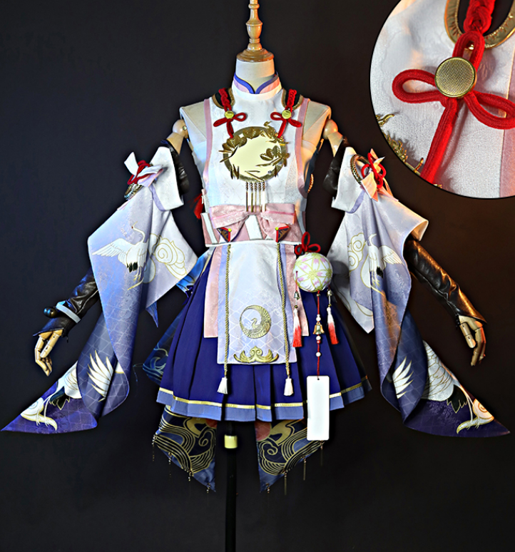 Game Naraka: Bladepoint Cosplay Tsuchimikado Kurumi Costume Halloween Party Outfit For Women Suit Lolita Dress Role Play XS-XXL