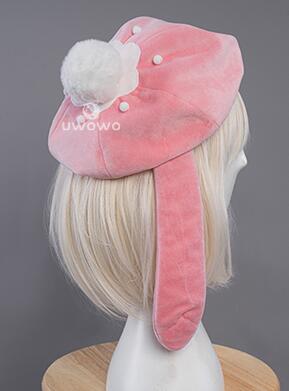 Genshin Impact Fanart Cosplay Venti Cosplay Costume Cute Bunny Outifit Cosplay Outfit