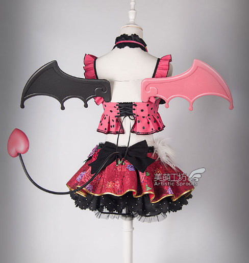 Anime Love Live! Koizumi Hanayo Cosplay Costume Little Devil Demon SR Awakening Fancy Girls Outfit For Adult Women Halloween Cos