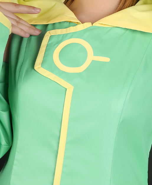 Lardoo Shugo Chara Cosplay Costume Anime Shugo Chara Cosplay Cute Frog Raincoat Dress