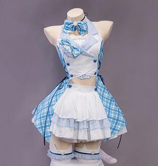 NEKOPARA Vanilla Cosplay Costume New Maid Dress Idol Stage Chocola Vanilla Theatrical Costume Halloween Custom Outfit