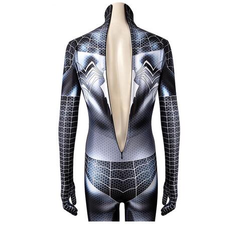 Comic Black Cat Cosplay Woman Spiderman Cosplay 3D Printed Jumpsuits Halloween Costume for Women Superhero Costume
