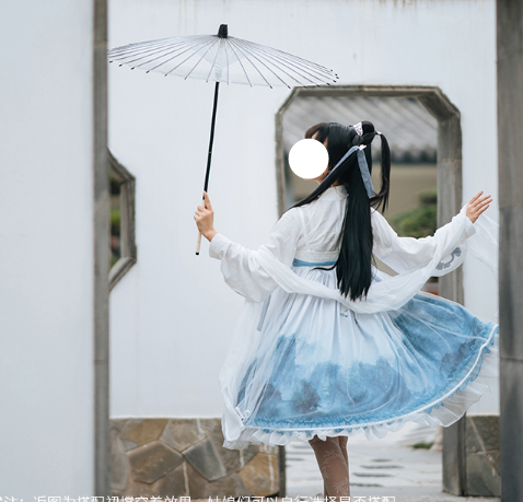 DokiDoki-SR Anime Dao Mo To Shi Cosplay Costume Lan Wangji Doujin Gril Dress Mo Dao Zu Shi Anime Lan Wang Ji Lotia Cosplay