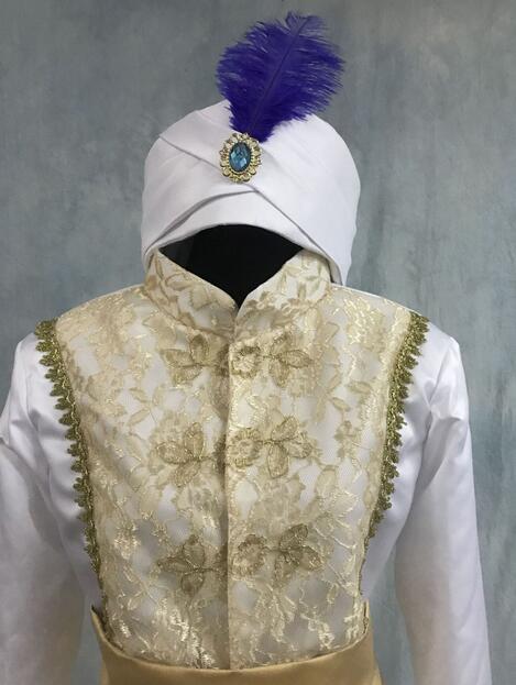 New Arrival Lamp Prince Princess Jasmine Lovers Cosplay Costume For Adult Man Women Halloween Party Costume Custom Made