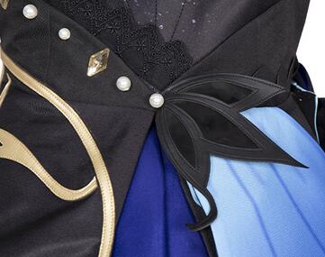 High-quality Opulent Splendor Genshin Impact Keqing Cosplay Costume Uniform Wig Anime Chinese Style Halloween Costumes Game