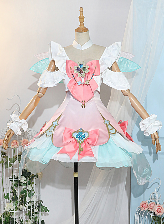 Honor Of Kings Yao Magical Girl Four-leaf Clover Prayer Cosplay Costume Female Cosplay Props Performance Party Birthday Gift