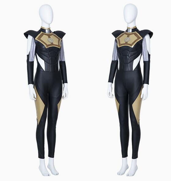 Superhero Nico Minoru Cosplay Costume Sister Grimm Outfit Midnight Suns Cosplay Game Suit Halloween Outfit for Adult Women