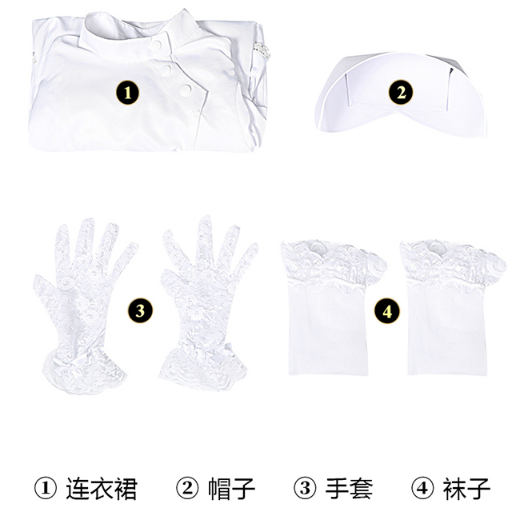 Anime My Dress Up Darling Cosplay Costume Kitagawa Marin White Nurse Uniform Hat Woman Halloween Party Costume