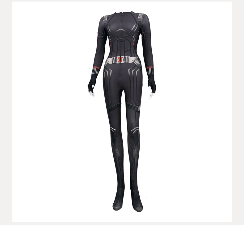 Anime Black Widow 3 cosplay costume sexy halloween  Bodysuit  Women Party Jumpsuit
