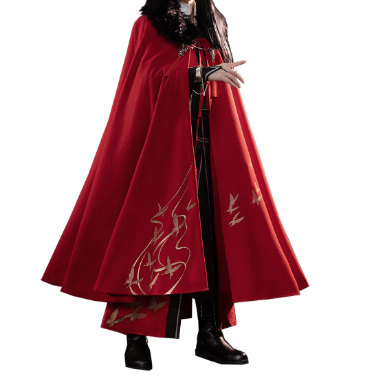 COS-HoHo Anime Heaven Official’s Blessing HuaCheng Tian Guan Ci Fu Hu Cheng Cloak Ancient Cape Uniform Cosplay Costume Unisex