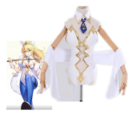 Fate Grand Order Altria Ruler Cosplay Bunny Girl Costume Swimwear Suit FGO Cos Sets