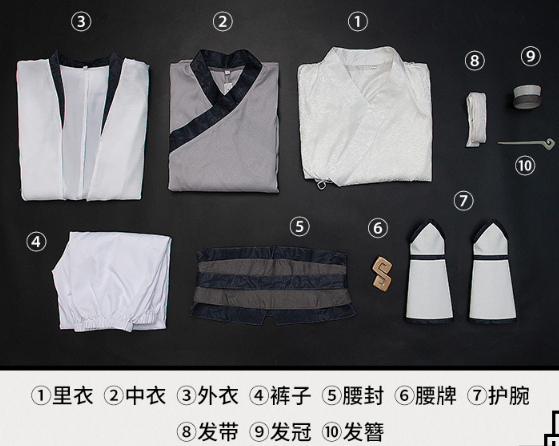 PRE-SALE DokiDoki-SR Mo Dao Zu Shi Cosplay Xiao Xingchen Cosplay Costume Men Xiao Xingchen Mo Dao Zu Shi Cosplay