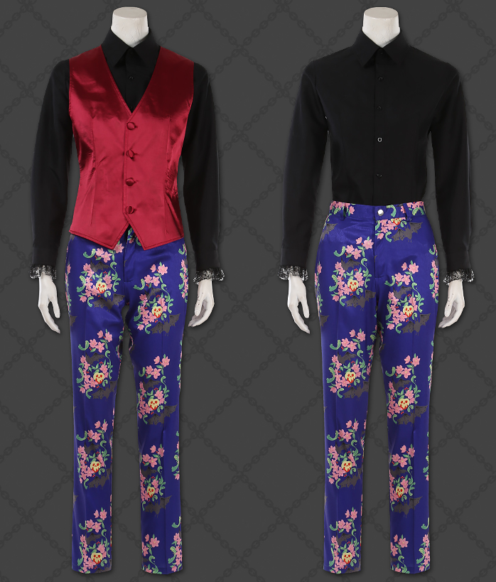 2020 New! Twisted Wonderland Pomefiore Vil Rook Epel Halloween Costume Cos Suit H