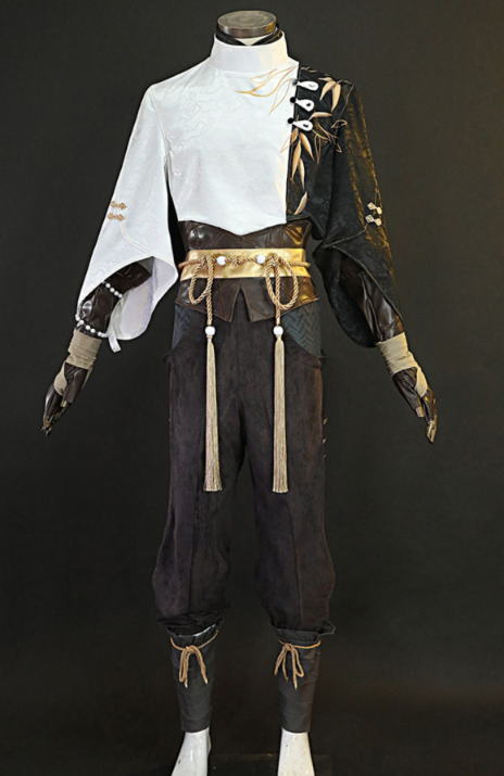Game Naraka: Bladepoint Wu Chen Cosplay Costume Wuchen Chinese Kungfu Suit Party Outfits Halloween Carnival Uniforms Custom Made