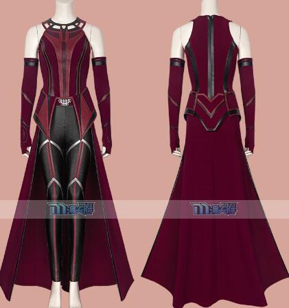 Scarlet Witch Cosplay Costume Wanda Vision Cosplay Costume Halloween Female Version Superhero Clothes